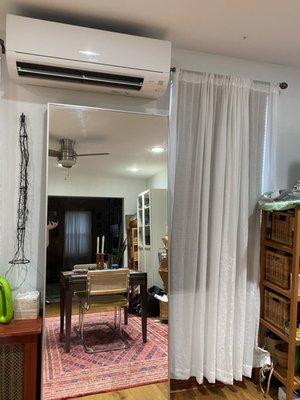 New 18,000 BTU unit to cool my whole main floor