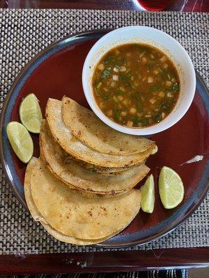 Birria tacos