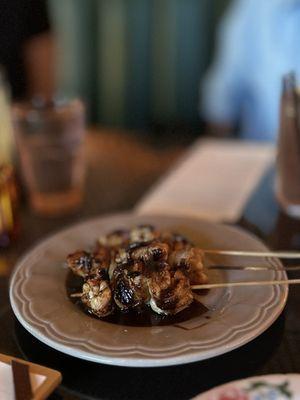 CHICKEN OYSTERS: Buttermilk brined thighs, tare sauce | $8ea