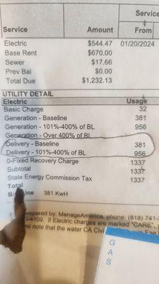 381kwh baseline
956kwh 101%-400%