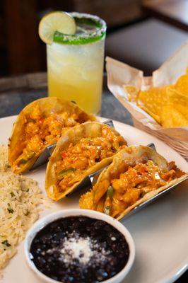Shrimp Tacos Gobernador
