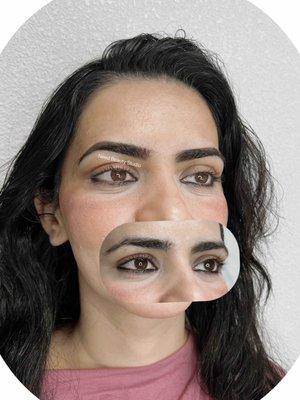 Ombre Shading Brows: Before & After