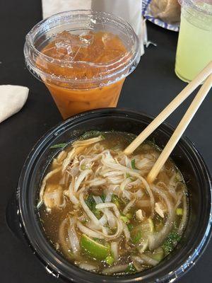 Pho and Thai Iced Tea!