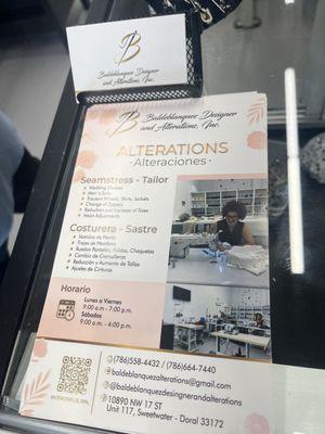 Baldeblanquez Designer and Alterations