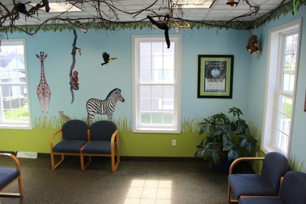 Our waiting room ready to greet your child!