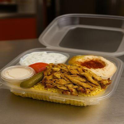 Chicken Shawarma Plate