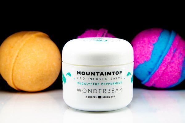 CBD rub and CBD Bath bombs by CBDelish.