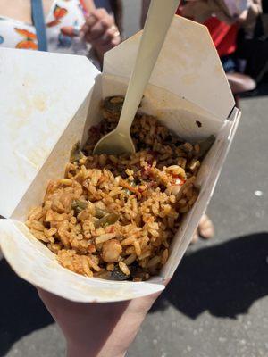 Their vegan paella