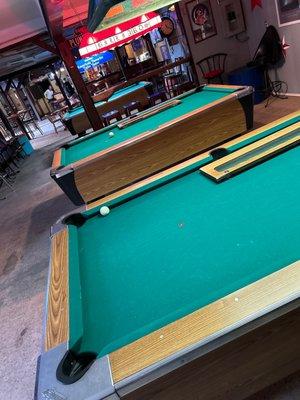 Pool tables