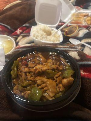 Sichuan chicken
