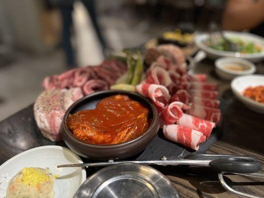 Butcher's Plate XL - enough for at 4 adults, at least, and more if you order more apps and entrees!