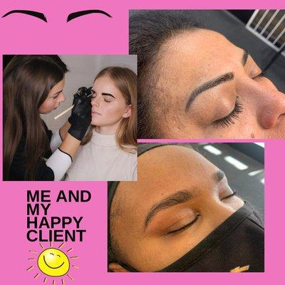 Eyebrow Threading and Tinting