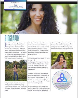 Carrin Fernandes Therapeutic Massage & Coaching