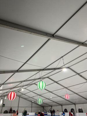 Glad they added the tent. Keeps the cold in!