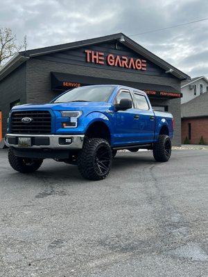 6" Lift kit completed here at THE GARAGE