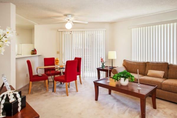 Cozy living rooms, plenty of space!