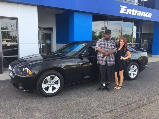 Congratulations Jumar on your pre-owned Dodge Charger! #AskForChelsea