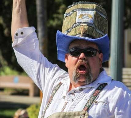 MC of the Lakeport Oktoberfest Mr. Tony Barthel.