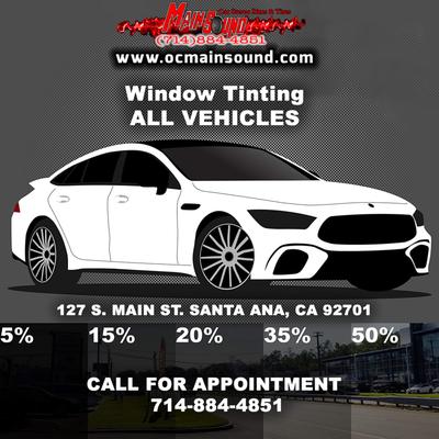 Window Tinting for All Vehicles!