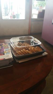 Free cookies, yes please.