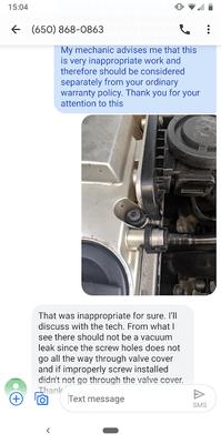 Owner acknowledges that this was not acceptable work but immediately makes excuses.