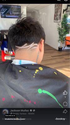 The best barber taper fade