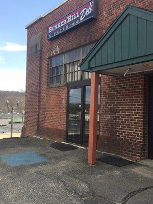 You have arrived don't let the outside hinder you from going in!