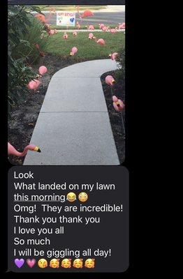 View when you open the door