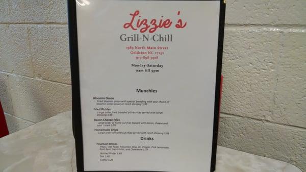 Lizzie's Grill-N-Chill