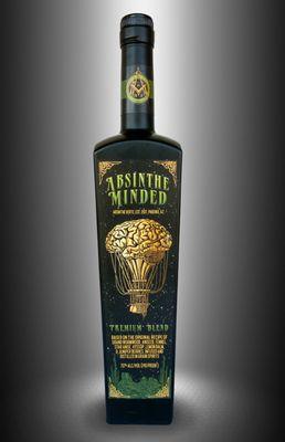 Absinthe Minded bottle prototype