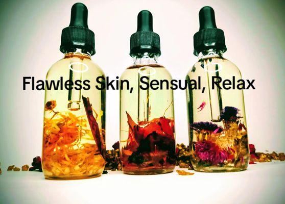 Handcrafted Body Oils with Intention.