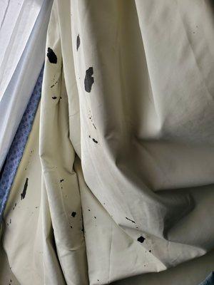 Disintegrating curtain 1 of 2