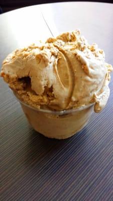 PUMPKIN cream PIE ice cream!!!!
