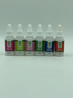 Isolate 500MG CBD Oil Flavors