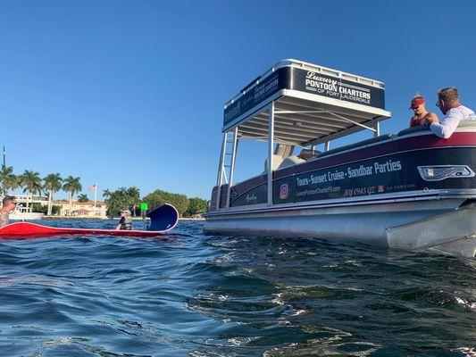 Luxury Pontoon Charter