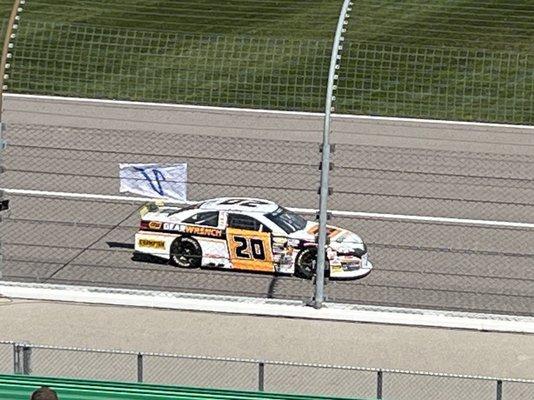 Jesse Love won the spring 2023 ARCA race