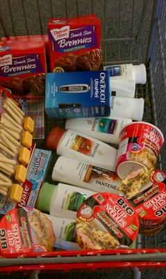 Had to come before work before items run out