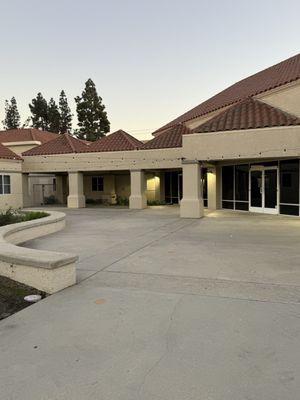 This is the entrance to church