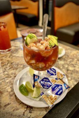 Campechana Shrimp Cocktail