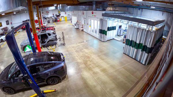 New EV friendly booths