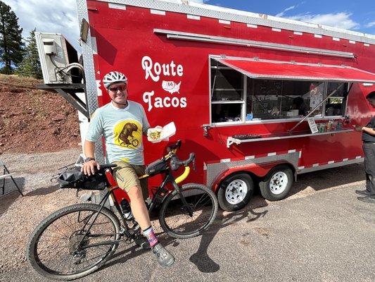 Post bike Tacos were amazing!!!
