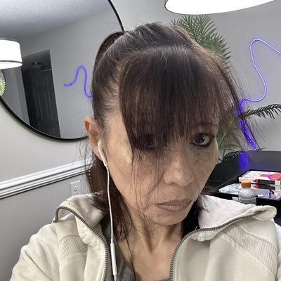 Better view of the bangs