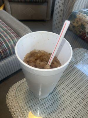 3/4 full out of the drive thru