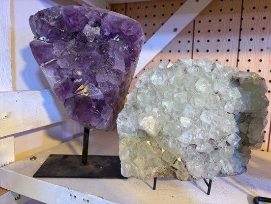 Amethyst and Quartz