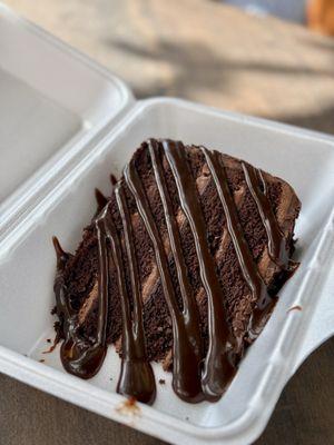 Chocolate Overload Cake - Totally amazing! Rich but not too sweet and super light as well. Get this for sureee.