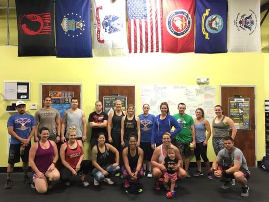 Great Saturday workout with friends!