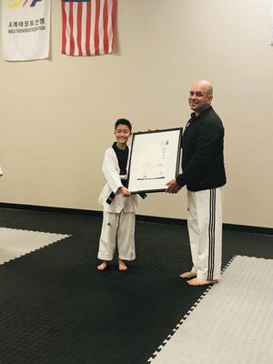 It's official! Second degree!!