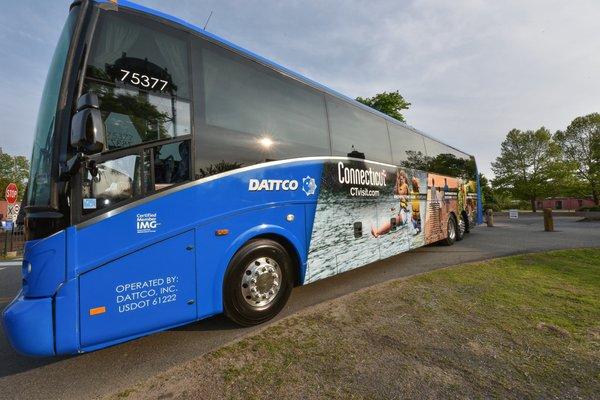 DATTCO CT Visit Bus - Connecticut Tourism