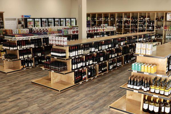 Large selection of wine and liquor, we take requests for items you're looking for when not available.