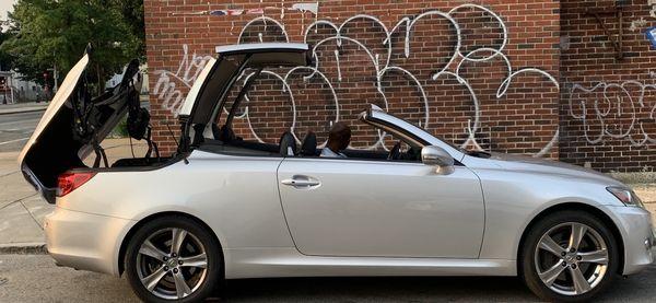 2013 Lexus IS350C it has 100,000 miles fast and sexy